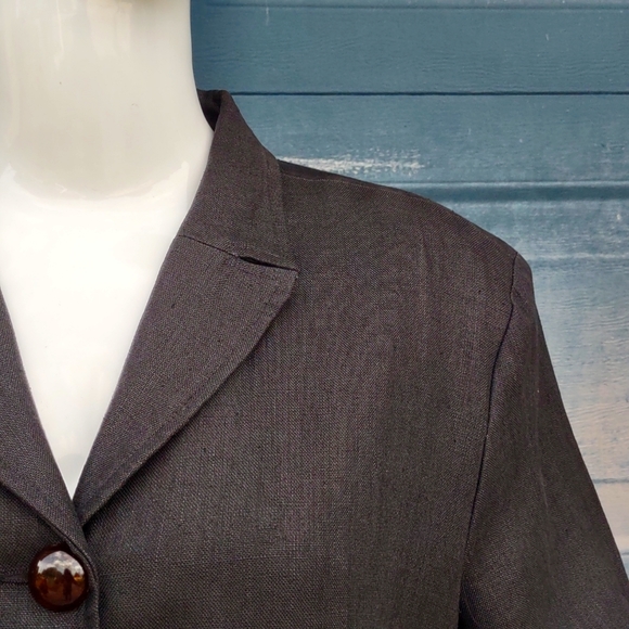 Laura Madrigano Vintage Pure Linen Light Weight Coat/Jacket (USA)